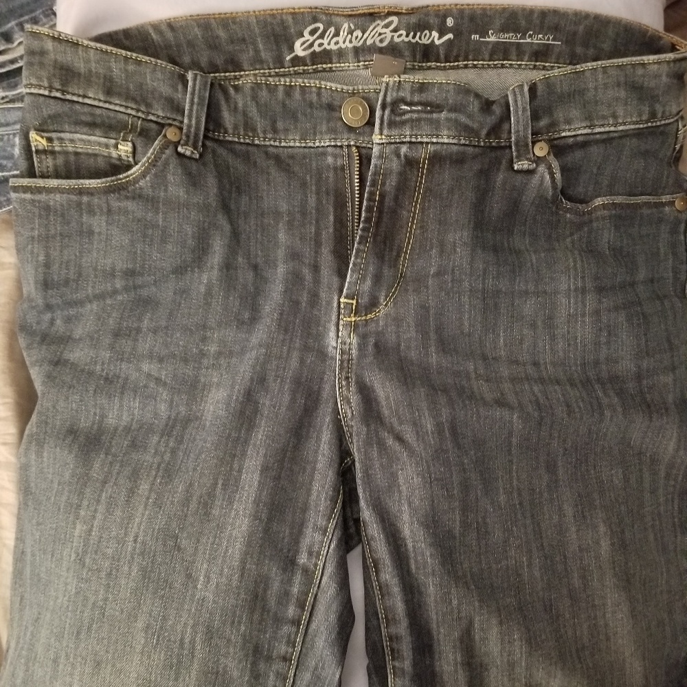 Jean shorts, Eddie Bauer